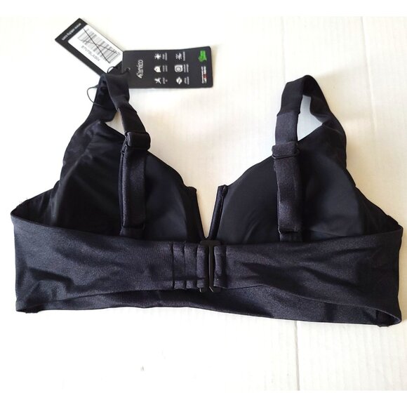 Vetchy Women’s VISTA BIKINI Top Black Size Medium Support Comfort Adjustable NWT - Picture 4 of 10